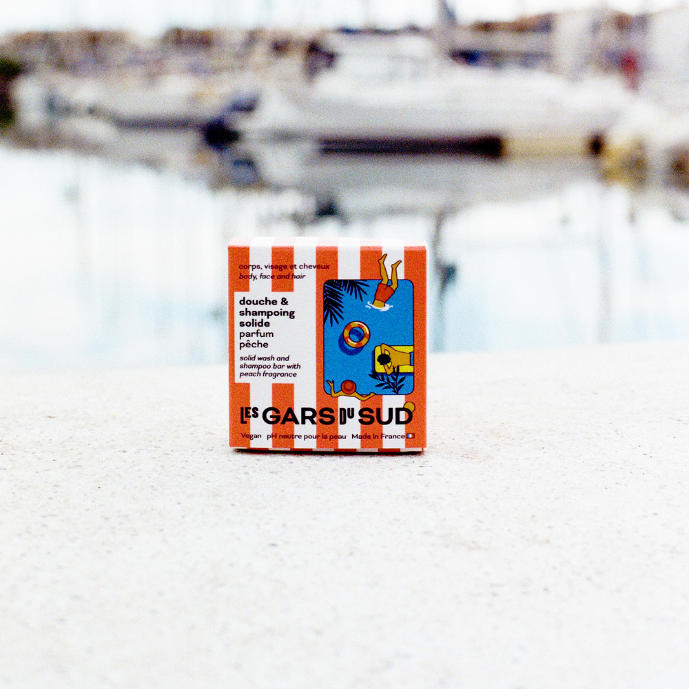 Gel douche 3 en 1 Pêche