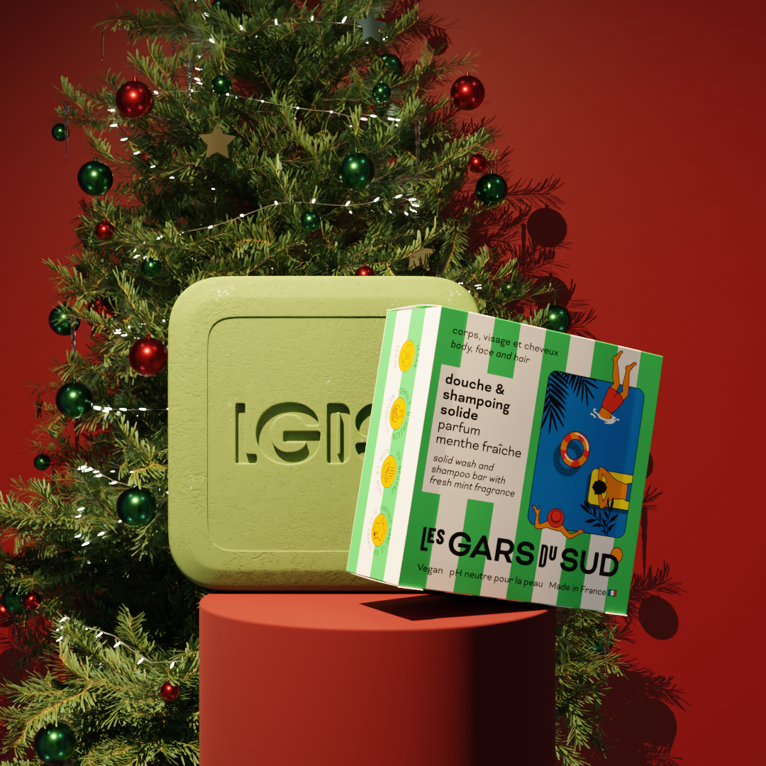 Gel douche 3 en 1 Menthe Fraîche