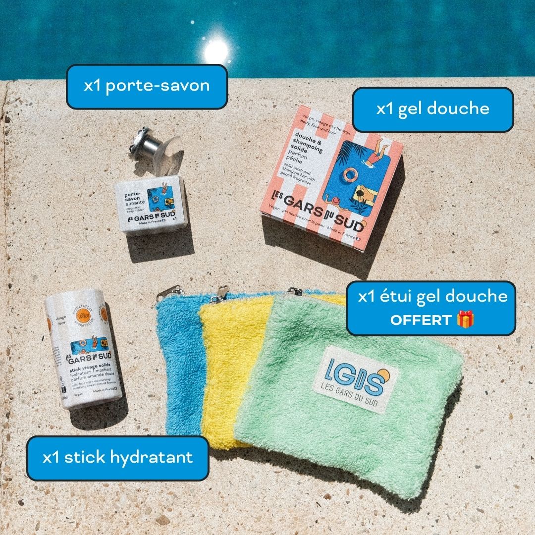 Pack peau de pêche