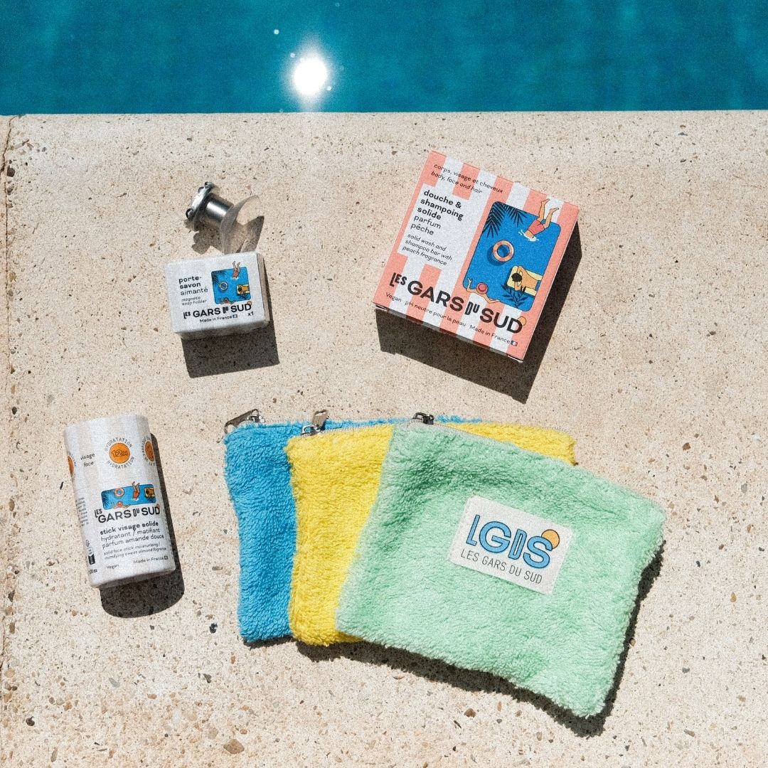 Pack peau de pêche